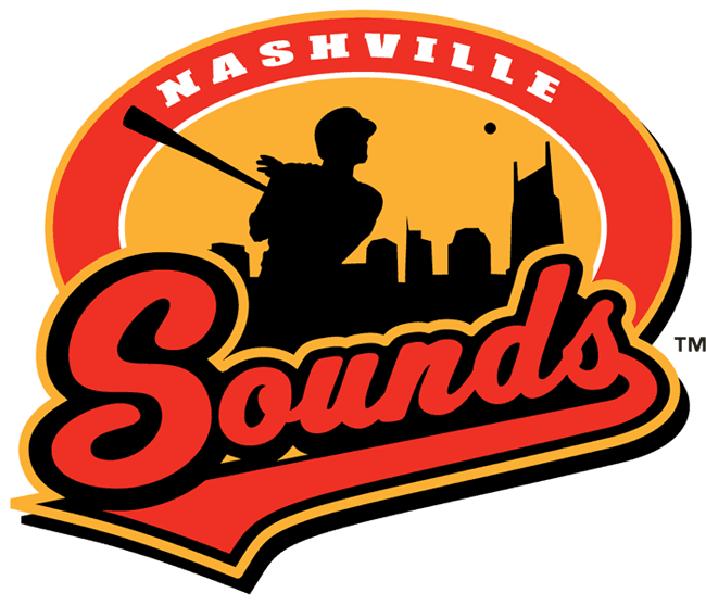 Nashville Sounds 1998-2014 Primary Logo vinyl decal